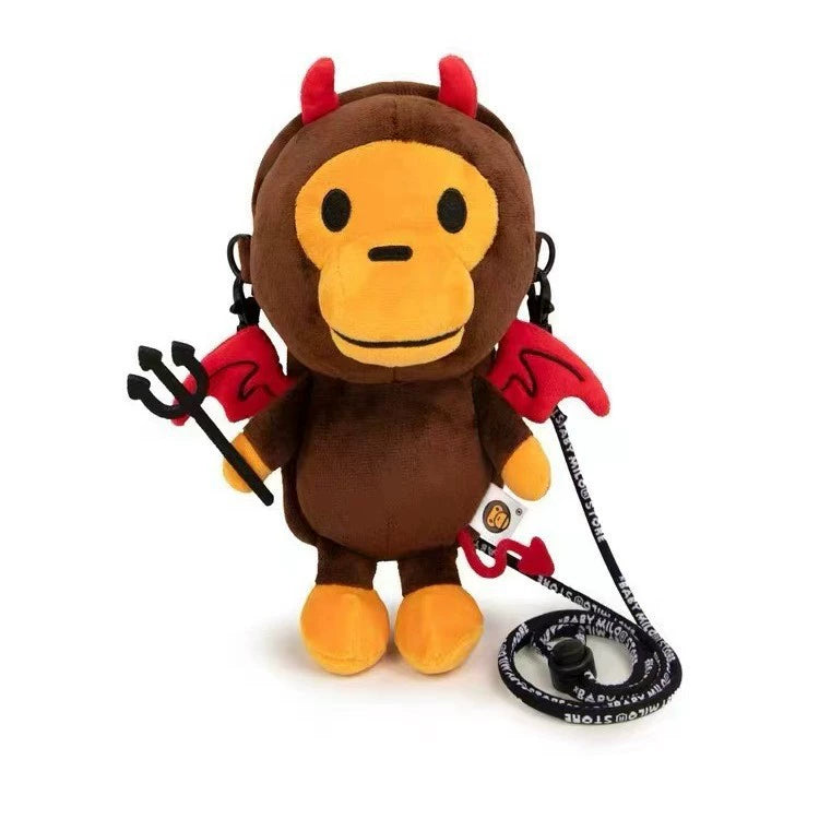 Baby Milo Cartoon Plush Phone Crossbody Bag - Detail View 5