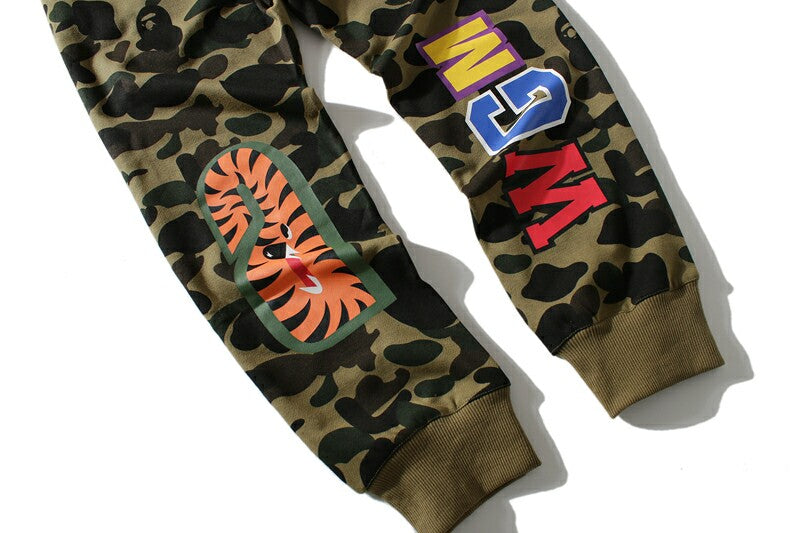 BAPE Shark Camo Terry Sweatpants – Unisex
