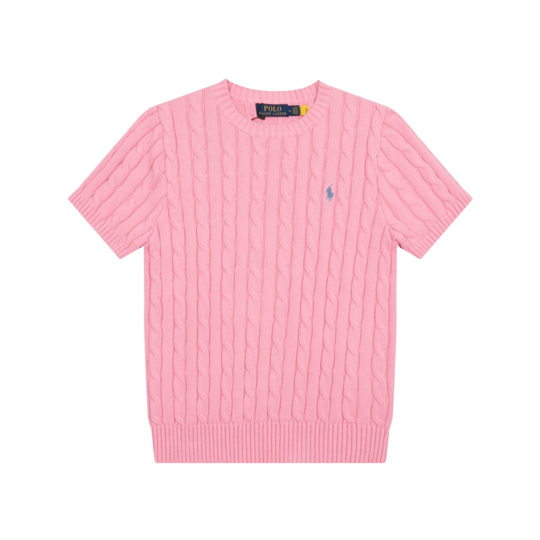 Ralph Lauren Women‘s Crewneck Knit T-shirt