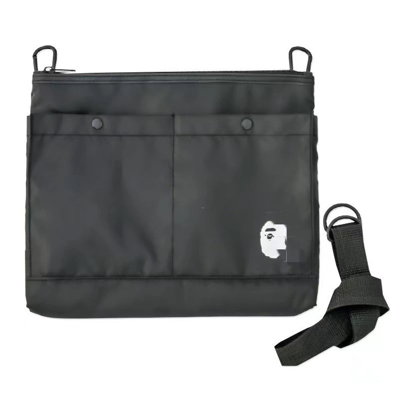 BAPE Nylon Graphic Crossbody Shoulder Bag - Detail View 2