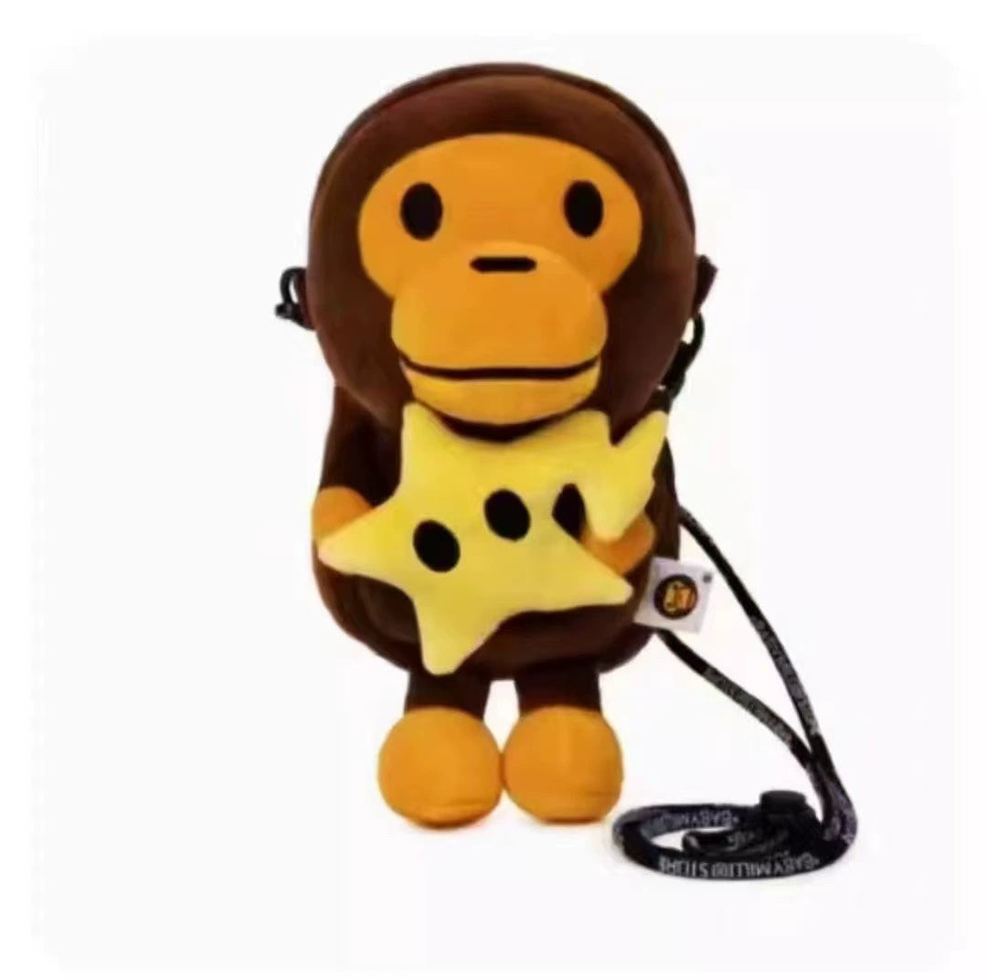 Baby Milo Camo Cartoon Phone Crossbody Bag - Banana Phone Crossbody Bag - View 2
