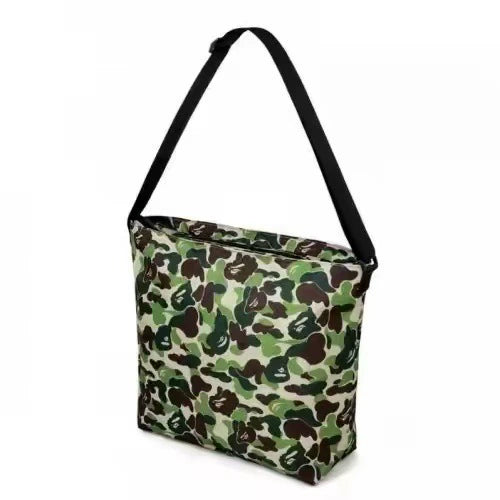 BAPE Camo Nylon Crossbody Shoulder Bag - Detail View 6