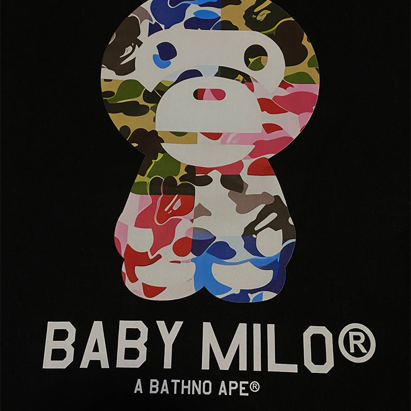 BAPE ABC Camo Crazy Baby Milo Tee - image 5