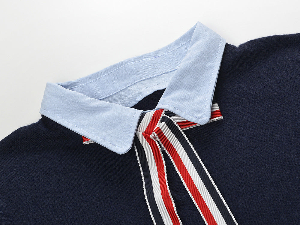 Women Ribbon POLO shirt - Image 8