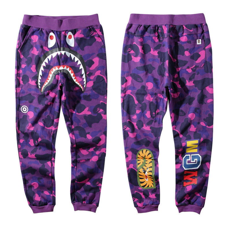 BAPE Camo Pants, Multicolor Streetwear