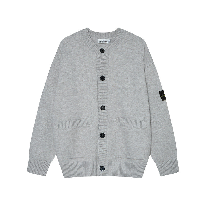 Stone Island Badge Knit Cardigan