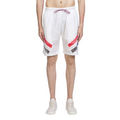 Thom Browne Style Men's diagonal striped beach pants