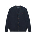 Ralph Lauren Unisex V-neck Cable Knit Cardigan