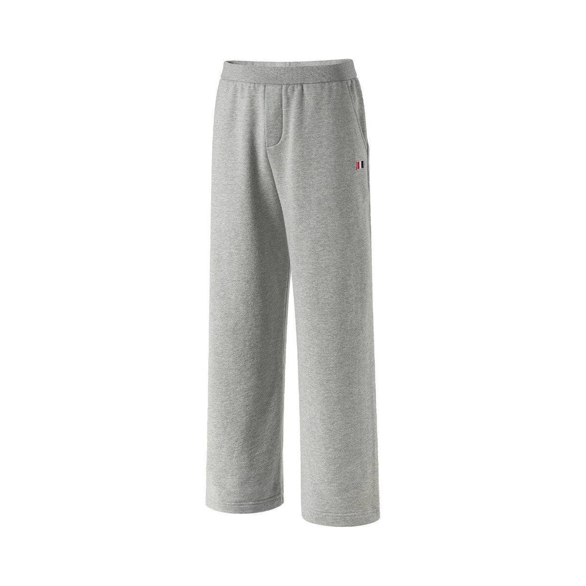 Thom Browne Style Men's Casual Wide - Leg Pants - Cotton Signature Four-Bar Detail - Image 6