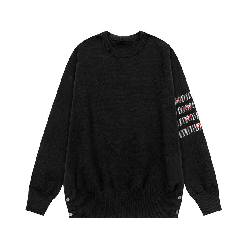 Men's Sweater by Thom Browne, knitwear detail view