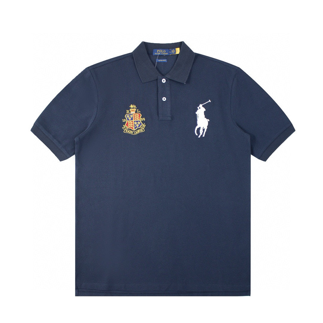 Dama Embroidered Short-Sleeve Polo Shirt