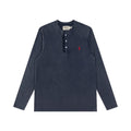 Ralph Lauren Pony Embroidered Henley Long-Sleeve T-Shirt