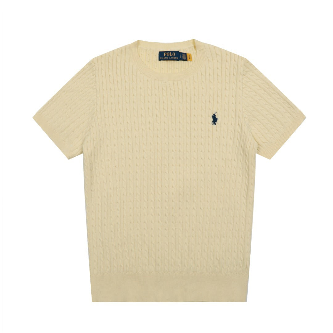 Ralph Lauren Women‘s Cable Knit T-shirt