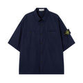 Stone Island Corduroy Short-Sleeve Shirt
