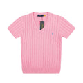 Ralph Lauren Women‘s V-neck Knit T-shirt