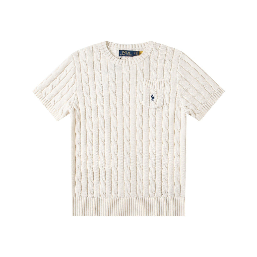 Ralph Lauren Women‘s Cable Knit T-shirt
