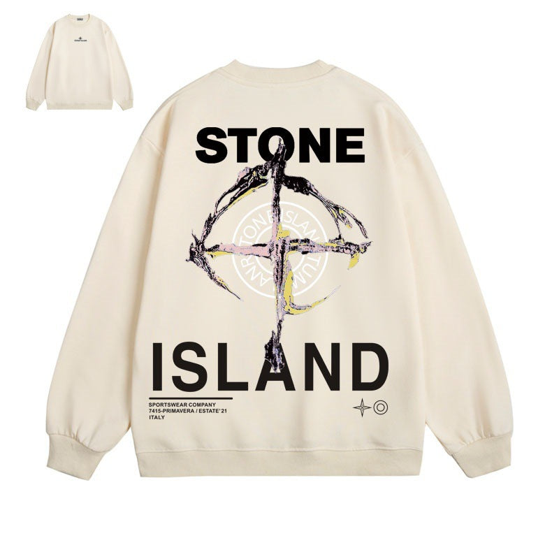 Stone Island Back-Print Crewneck Sweatshirt