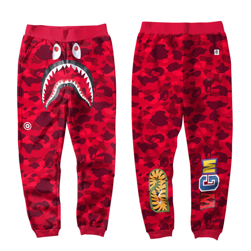 BAPE Camo Pants, Multicolor Streetwear