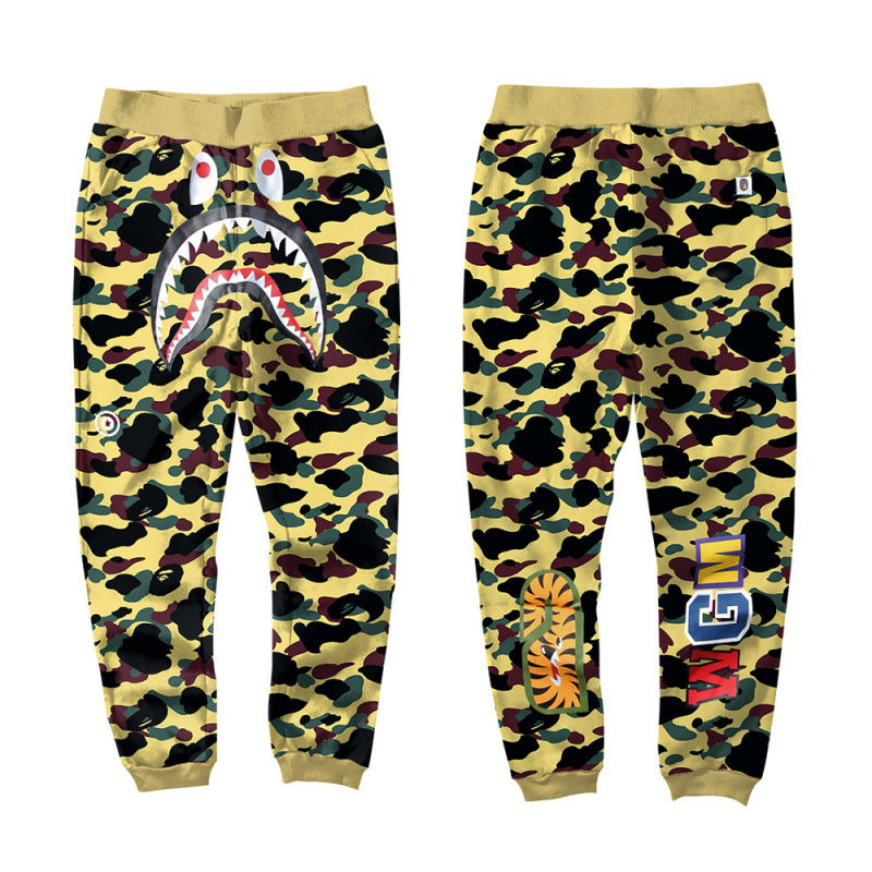 BAPE Camo Pants, Multicolor Streetwear