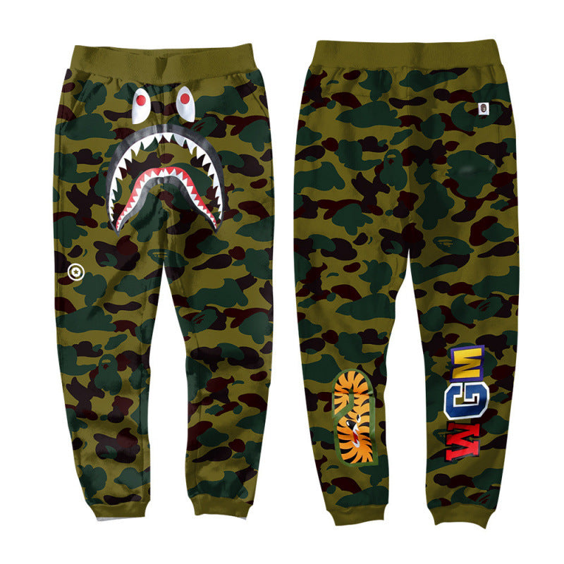 BAPE Camo Pants, Multicolor Streetwear