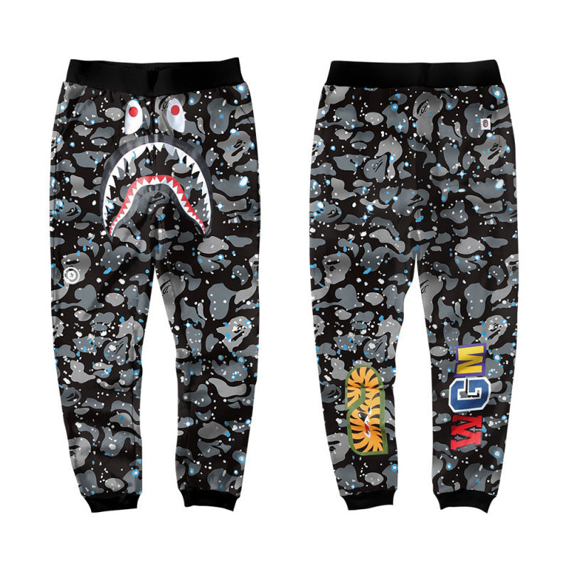 BAPE Camo Pants, Multicolor Streetwear