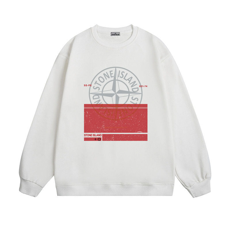 Stone Island Back-Print Crewneck Sweatshirt