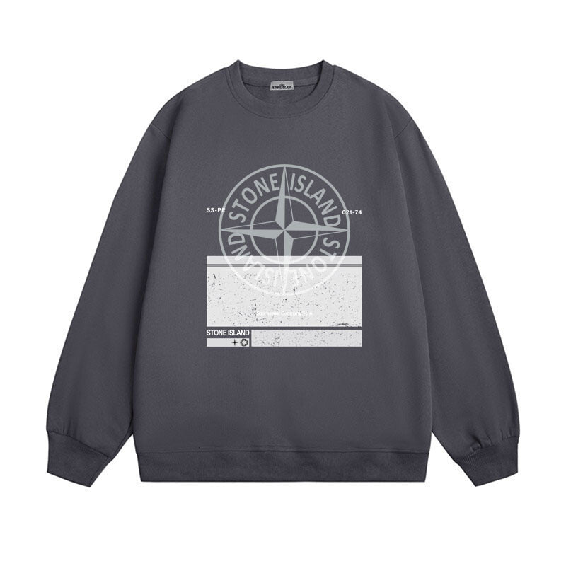 Stone Island Back-Print Crewneck Sweatshirt