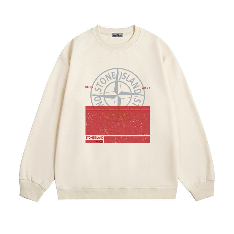 Stone Island Back-Print Crewneck Sweatshirt