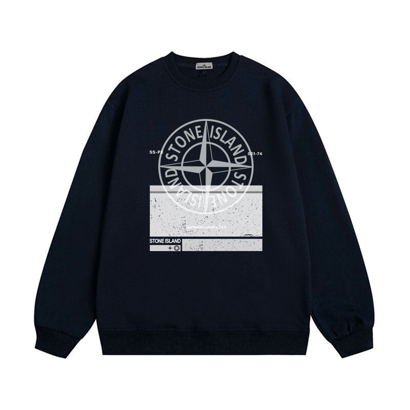 Stone Island Back-Print Crewneck Sweatshirt