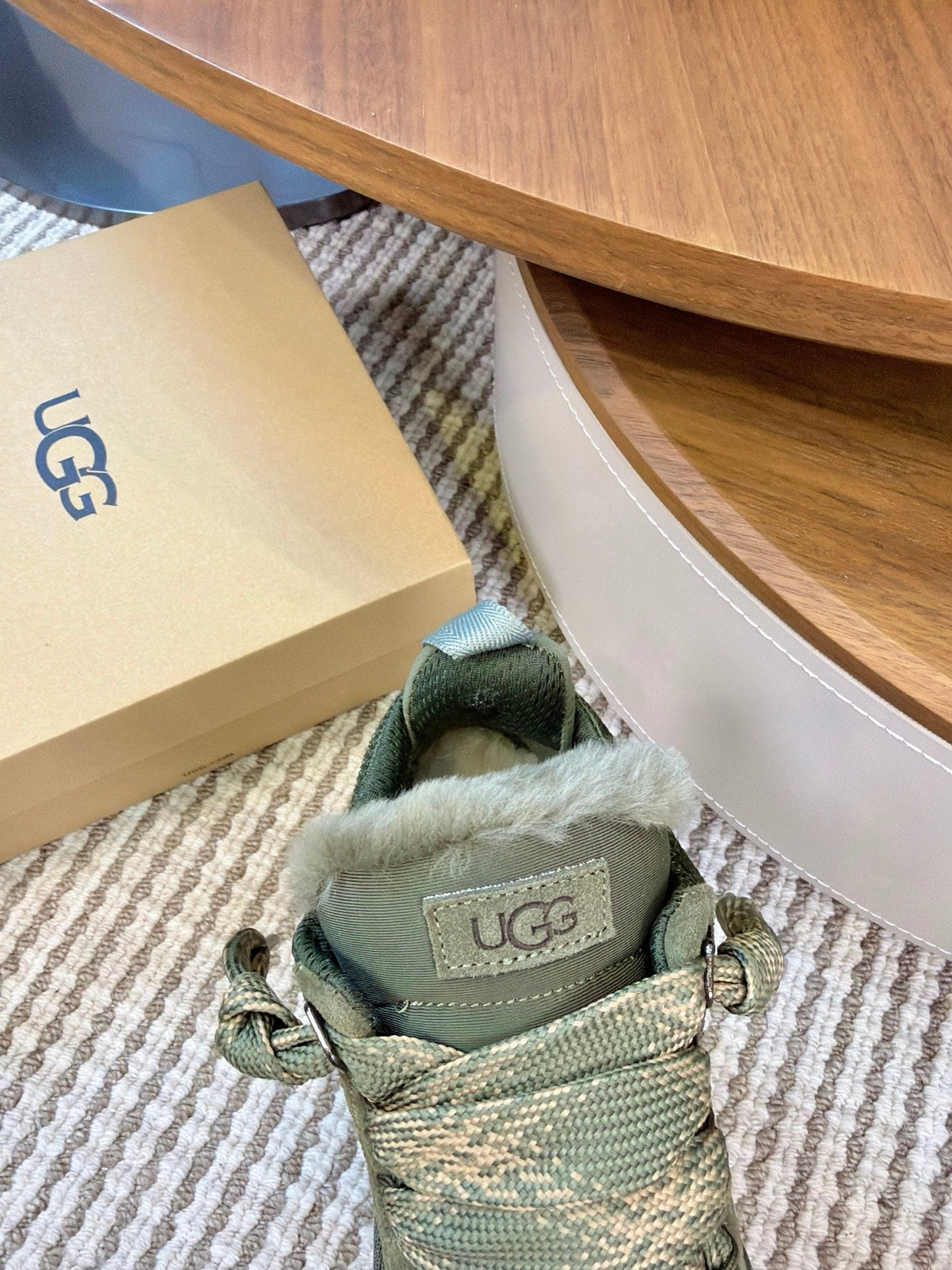 UGG Sage Mel Suede Mesh Low-Top Shoes - product view 8
