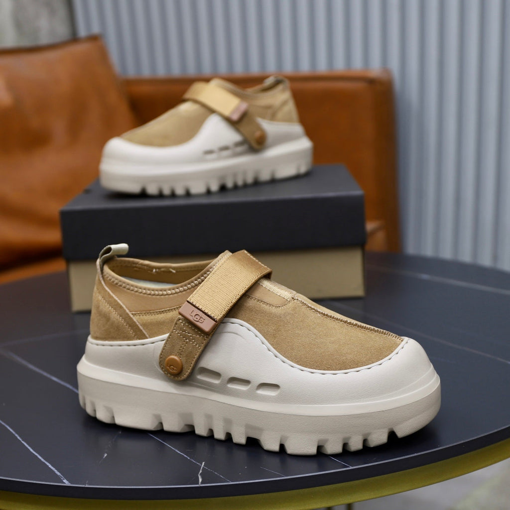UGG Beige Strap Platform Casual Shoes - product view 7