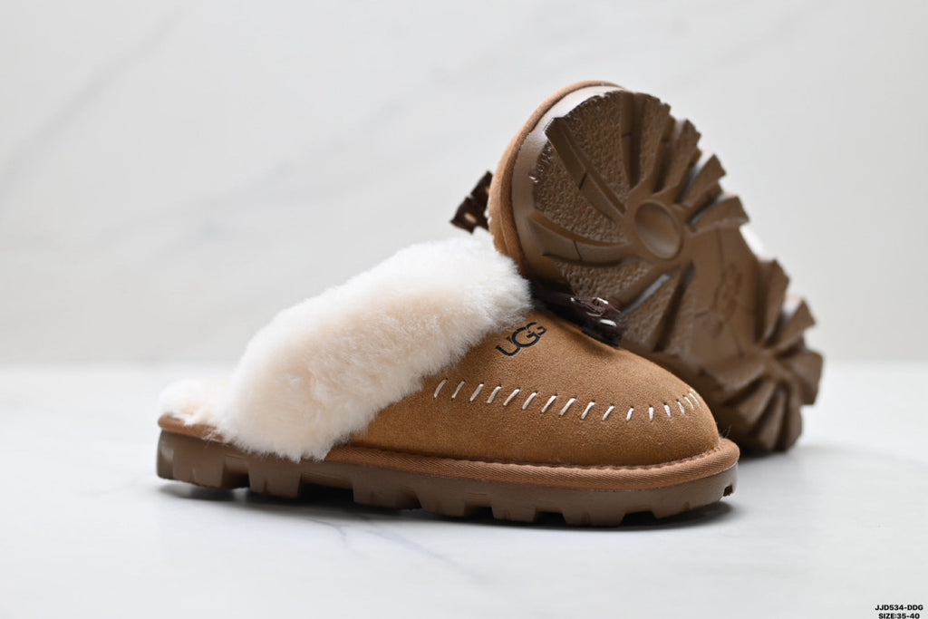 UGG Slipper Evolution Shearling Closed-Toe Slippers - product image 6
