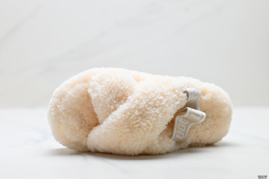 UGG Slipper Evolution Fluffy Platform Slides - product image 3