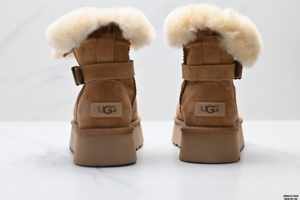 UGG Classic Mini Heritage Fluff Buckle Boots - product image 7