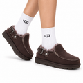 UGG Golden Family Shearling Buckle Clogs - side-angle hero image