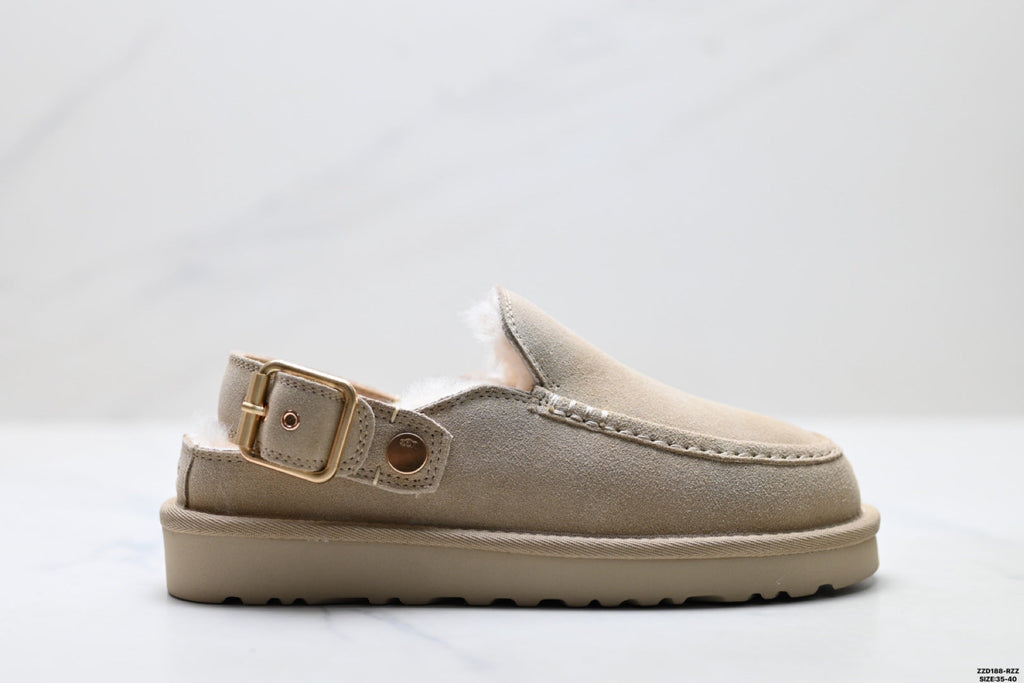 UGG Golden Family Shearling Buckle Clogs - product image 2