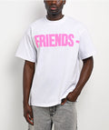 VLONE Friends Pink & White T-Shirt