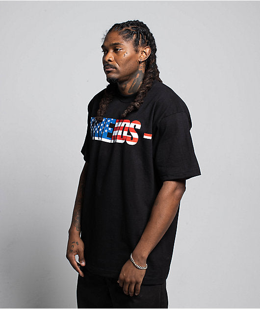 VLONE Friends USA Black T-Shirt