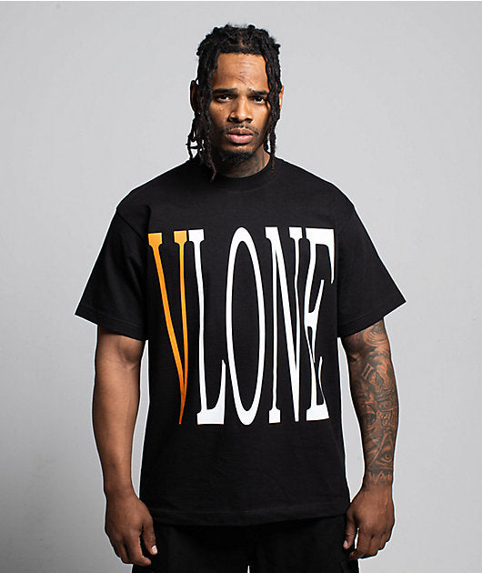 VLONE Staple Orange & Black T-Shirt