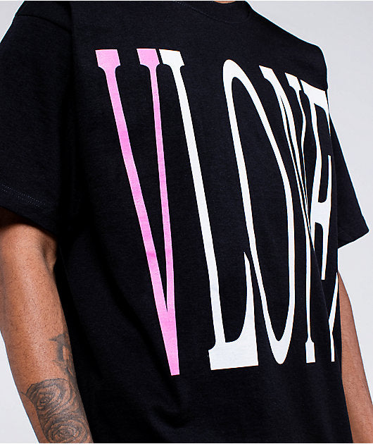 VLONE Staple Pink & Black T-Shirt