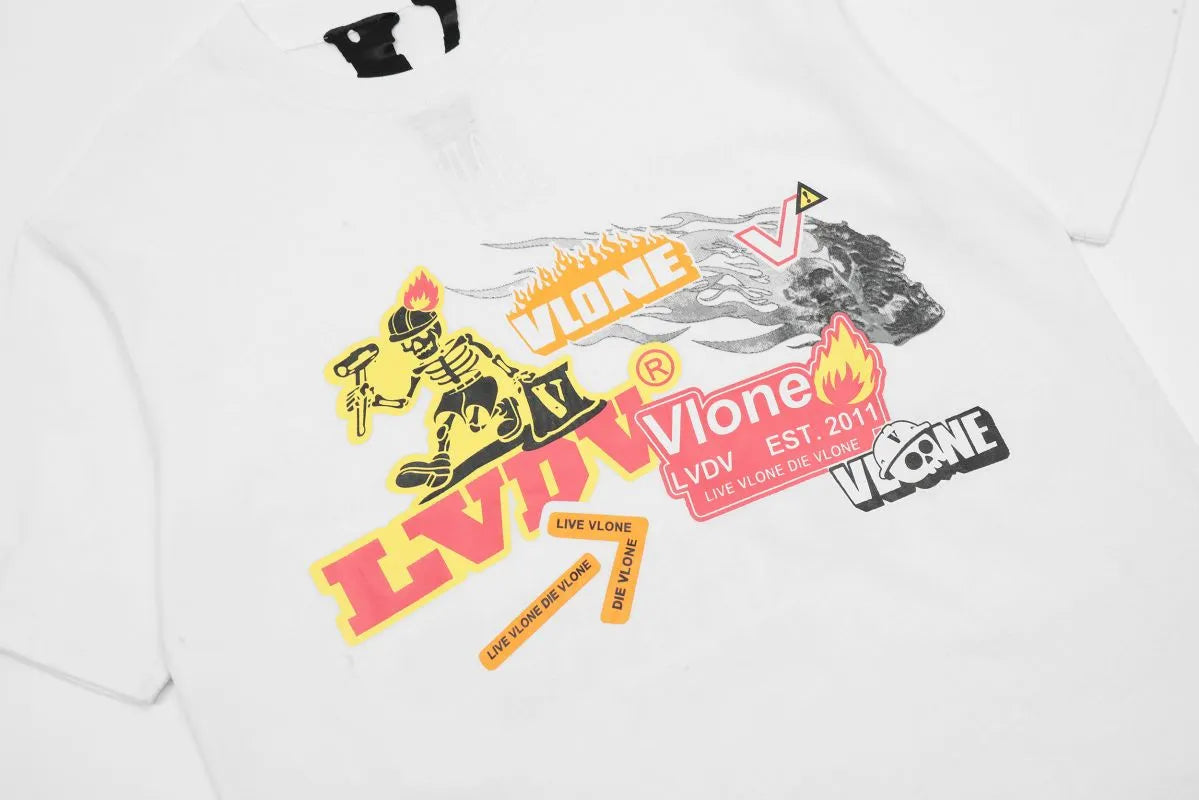 Constructs x Hard Hat T-SHIRT White