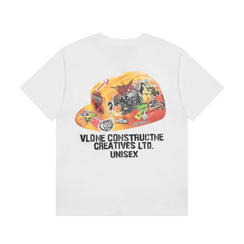 Constructs x Hard Hat T-SHIRT White