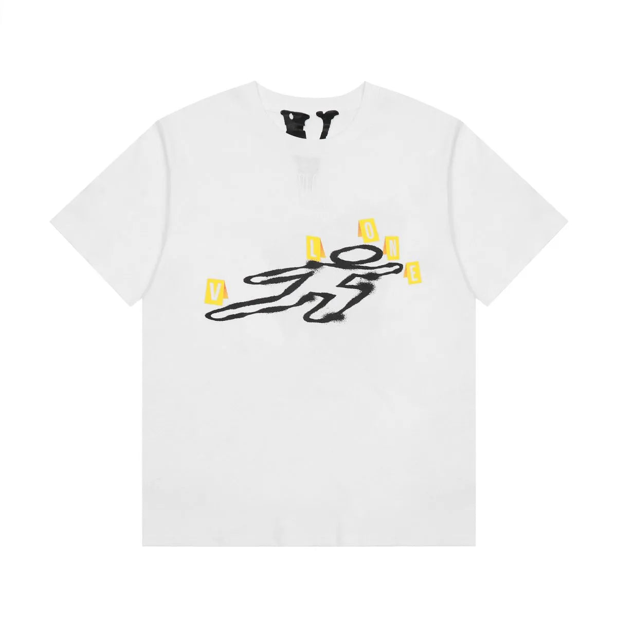 Dont Body Yourself T-Shirt White Black