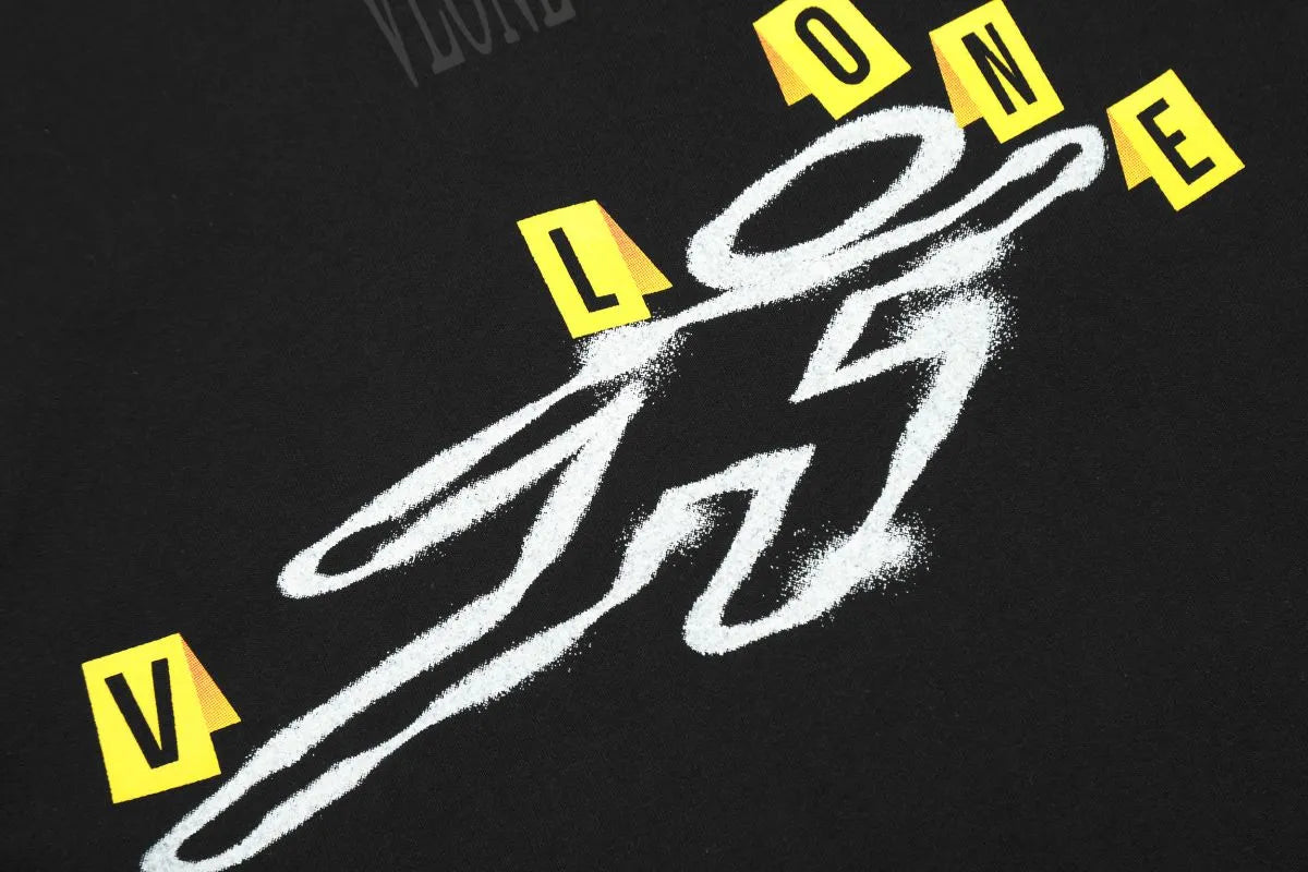 Dont Body Yourself T-Shirt White Black