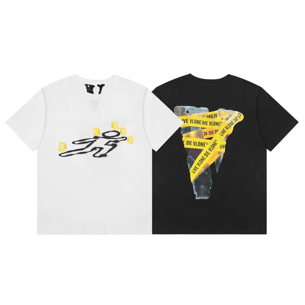 Dont Body Yourself T-Shirt White Black