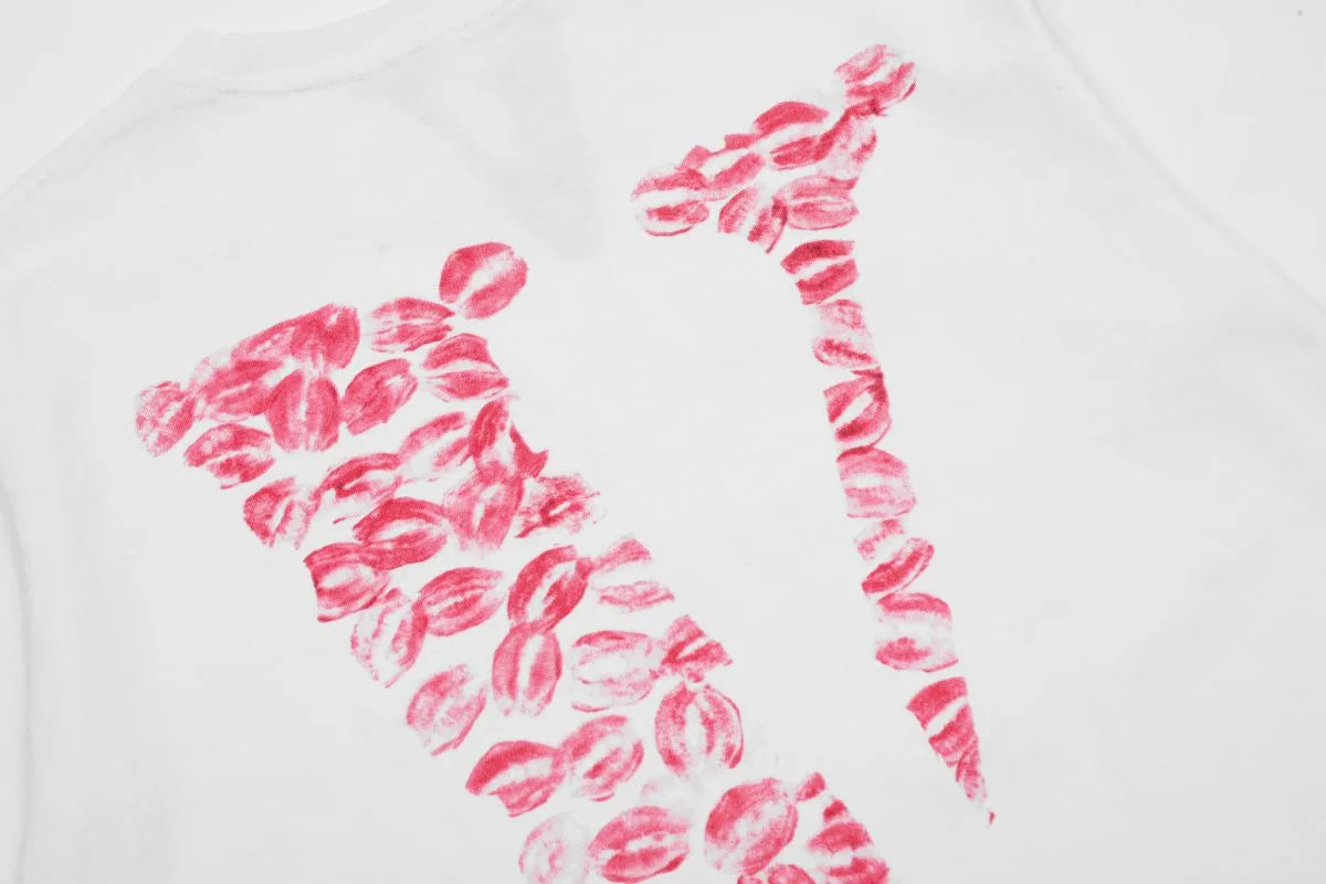 FRIENDS x Pink Lip Prints T-shirt