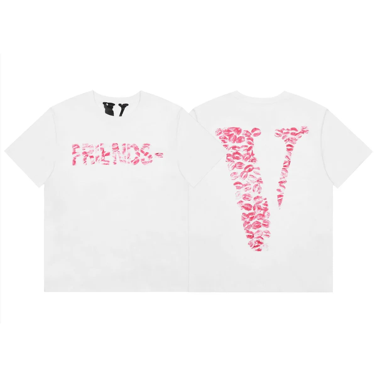 FRIENDS x Pink Lip Prints T-shirt