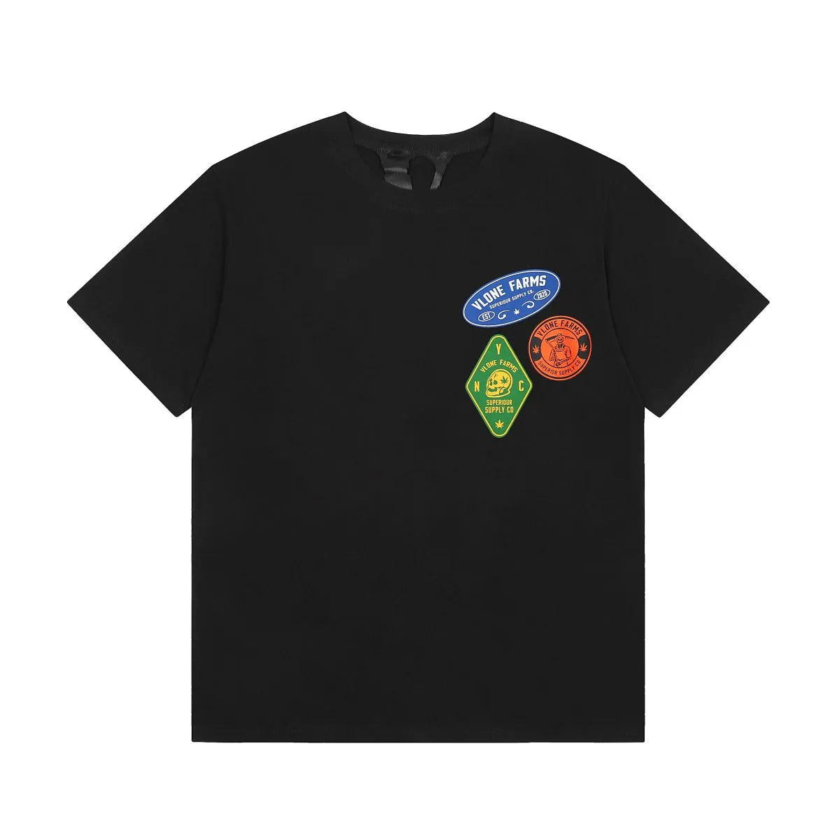 Farms x Badge of Honor T-Shirt White Black