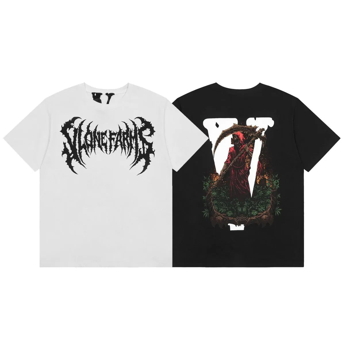 Farms x Heavy Metal Oz T-Shirt White Black