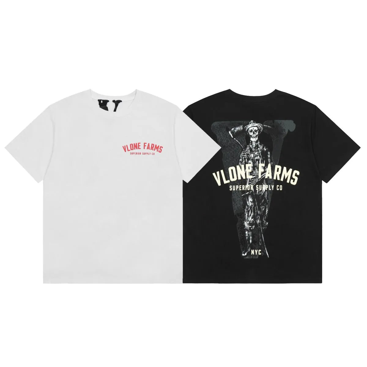 Farms x OG Farmer T-Shirt White Black